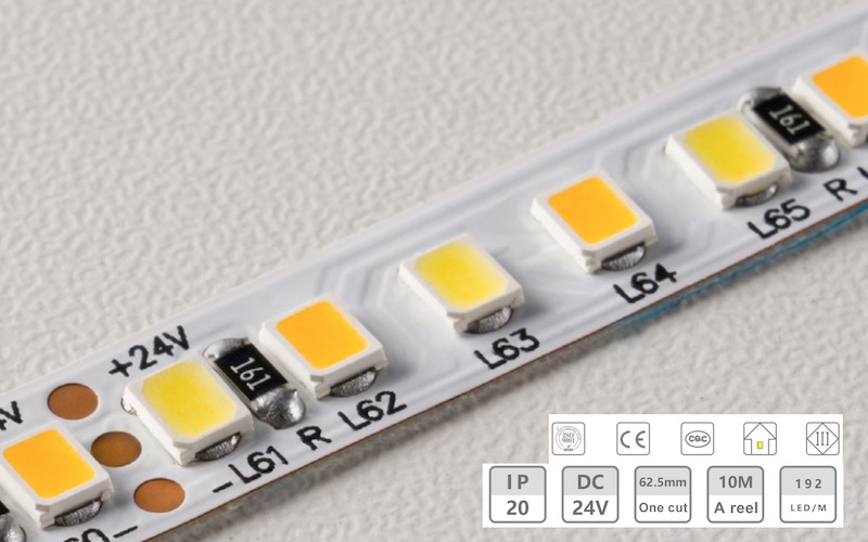 24V-8MM-192D DUAL COLL STRIF LIGHT สีต่ำ