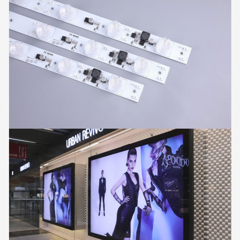 โฆษณา Edgelit LED Strip แข็ง